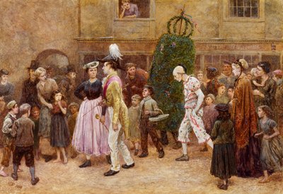 May Day, 1869 by Charles Green